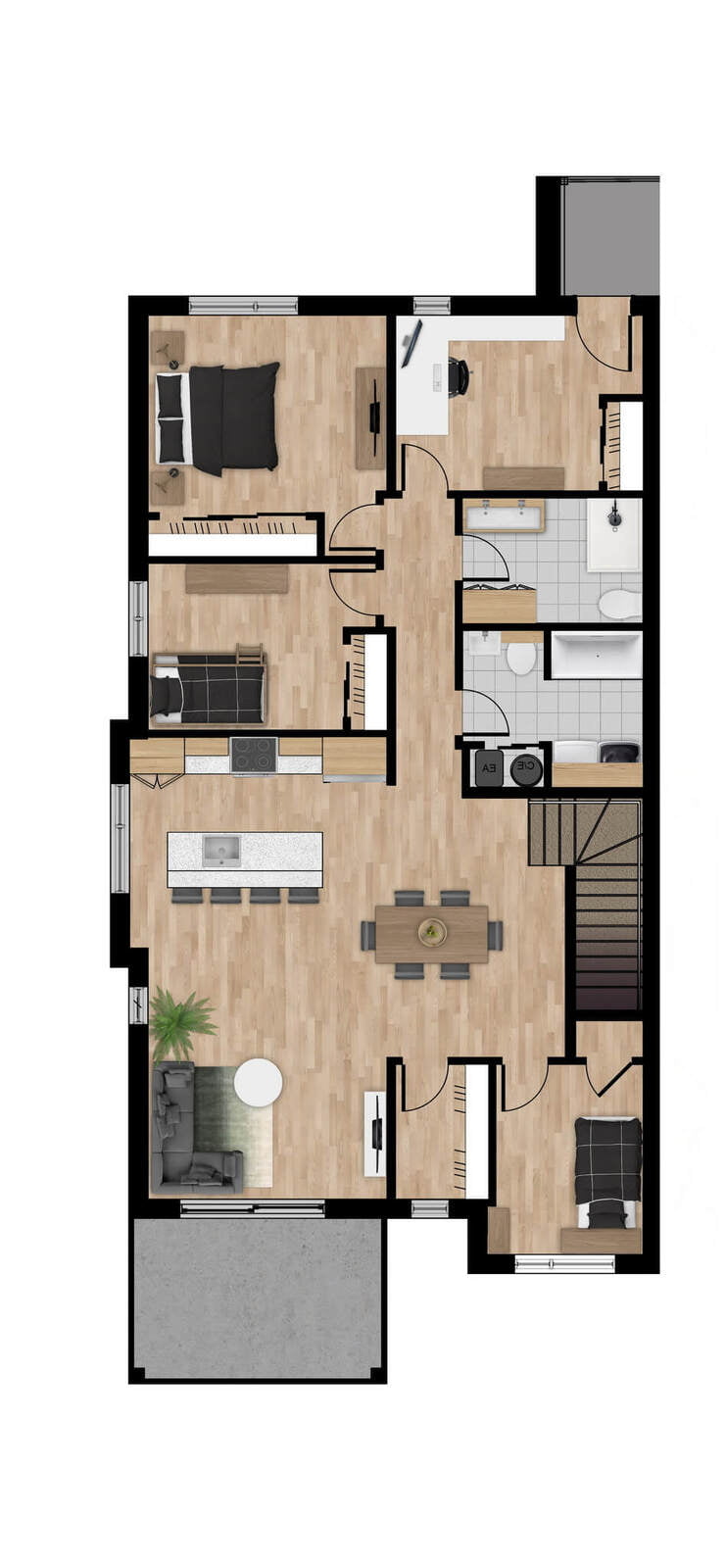 Boisés Dion par Bâti5 Appartements neufs à louer à Boisbriand